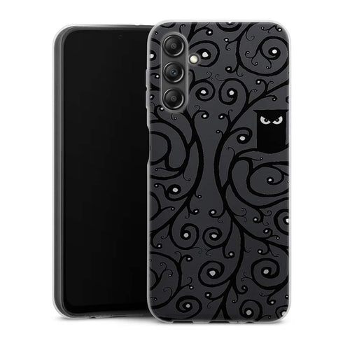 Coque Samsung Galaxy A14 5G Hibou Noir et Blanc