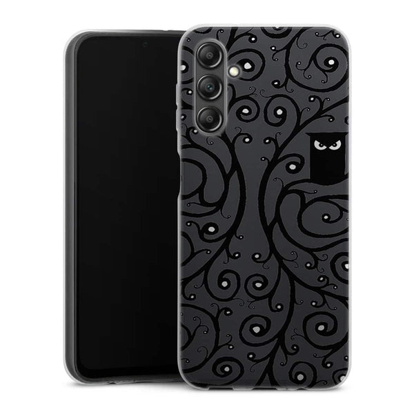 Coque Samsung Galaxy A14 5G Hibou Noir et Blanc