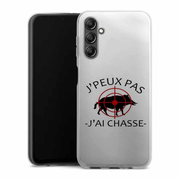 Coque Samsung A14 5G Je peux pas j'ai Chasse