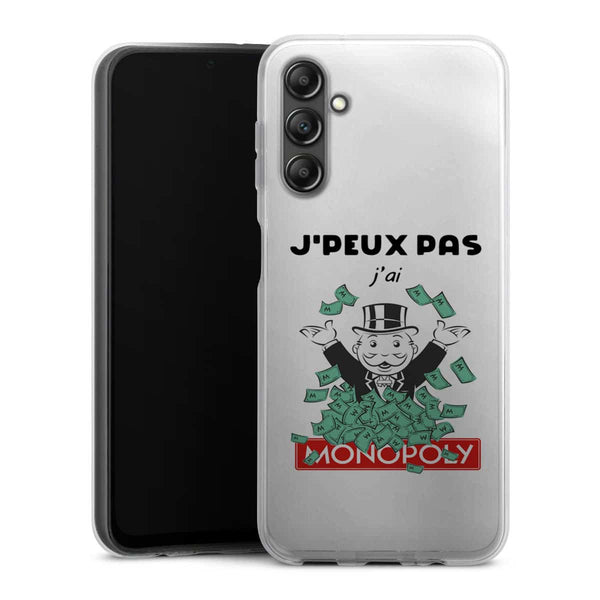Coque Samsung Galaxy A14 5G Je Peux pas j'ai Monopoly