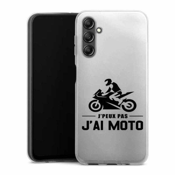 Coque Samsung A14 5G Je peux pas j'ai moto