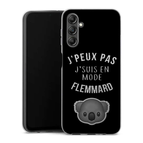 Coque Samsung A14 5G Je peux pas je suis en mode Flemard