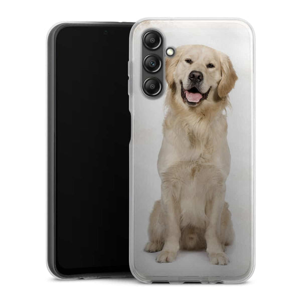 Coque Samsung Galaxy A14 5G Labrador Golden