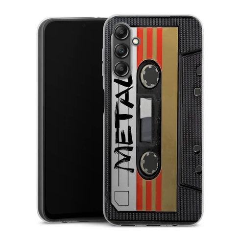 Coque Samsung A14 5G Logo du groupe de musique heavy metal