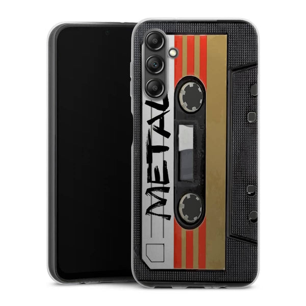 Coque Samsung A14 5G Logo du groupe de musique heavy metal