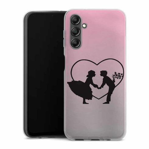 Coque pour Samsung A14 5G Love Story