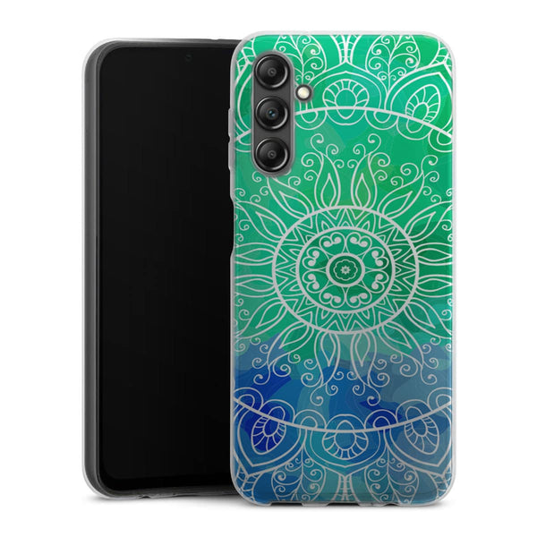 Coque pour Samsung A14 5G Green deal Mandala