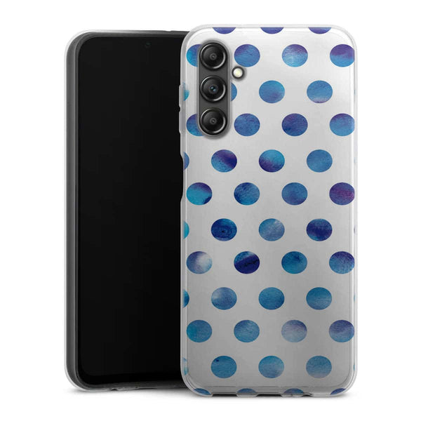 Coque pour Samsung A14 5G Space Polka dots