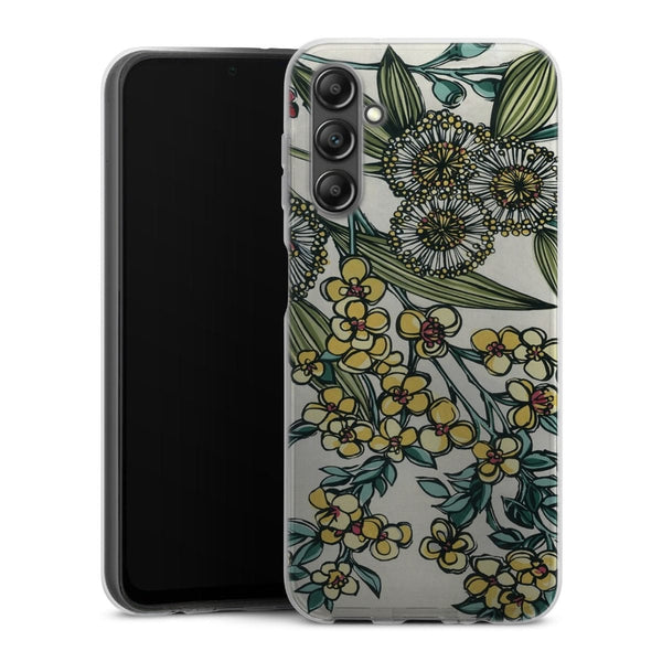 Coque Samsung Galaxy A14 5G Retro Australian Native Floral