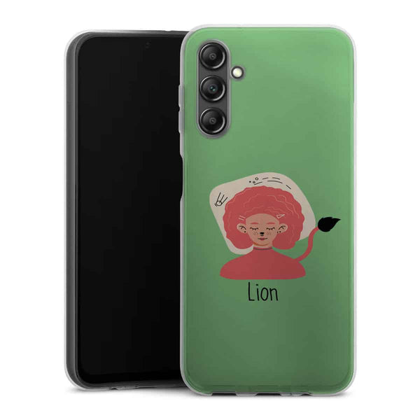 Coque Samsung galaxy A14 5G Zodiac Lion