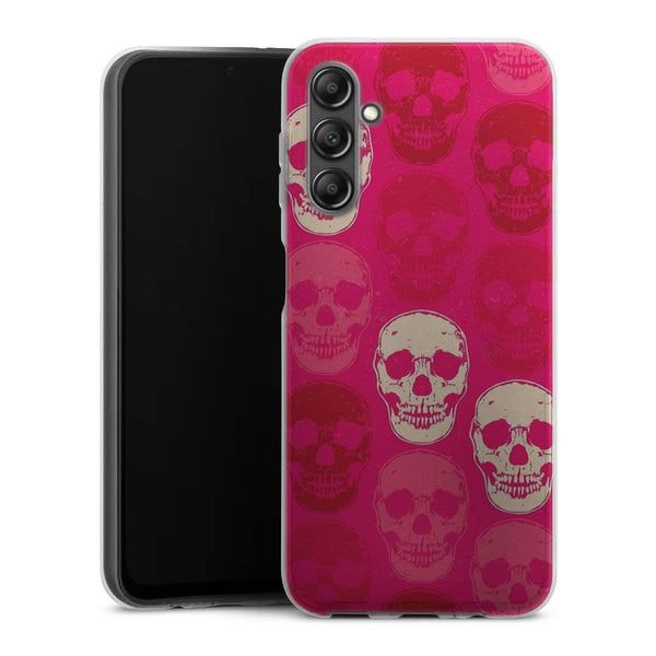 Coque pour Samsung A14 5G original Skull Rose