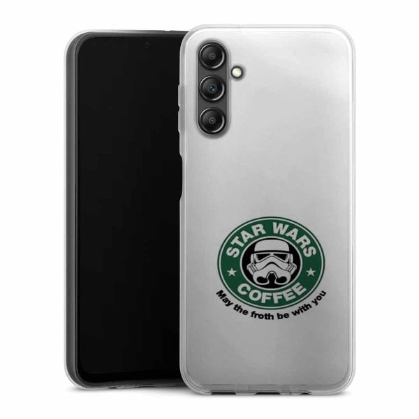 Coque Samsung A14 5G Stormtrooper Coffee