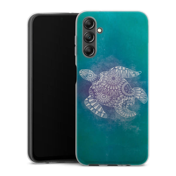 Coque Samsung Galaxy A14 5G Tortue Mandala