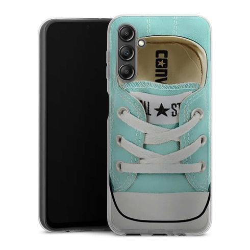 Coque Samsung Galaxy A14 5G All Star Basket Shoes Tiffany