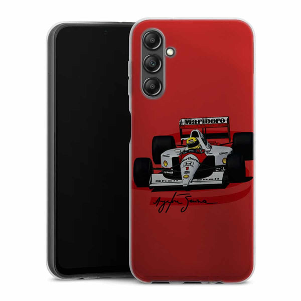 Coque Telephone Samsung A14 5G originale Ayrton Senna Formule 1 King