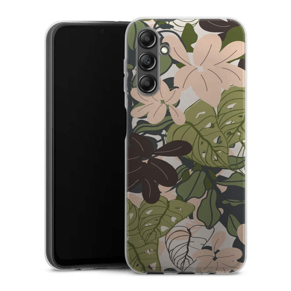 Coque Samsung Galaxy A14 5G Bohemian Tropical Foliage