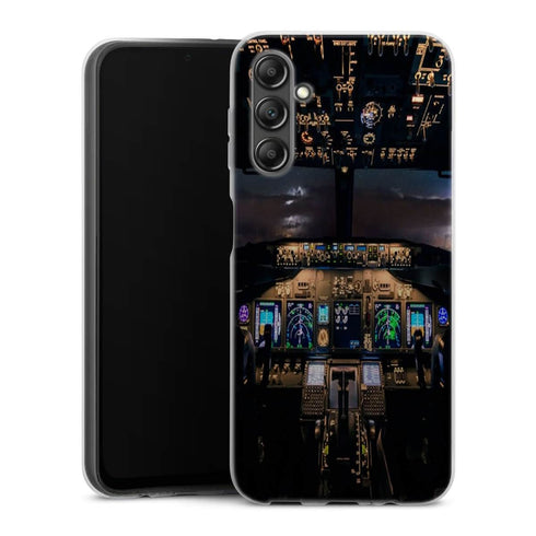 Coque Samsung Galaxy A14 5G Cockpit aircraft
