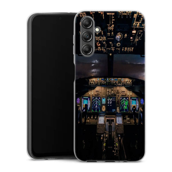 Coque Samsung Galaxy A14 5G Cockpit aircraft