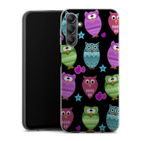 Coque pour Samsung A14 5G Funky owls
