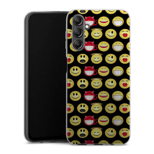 Coque pour Samsung A14 5G Funny smileys