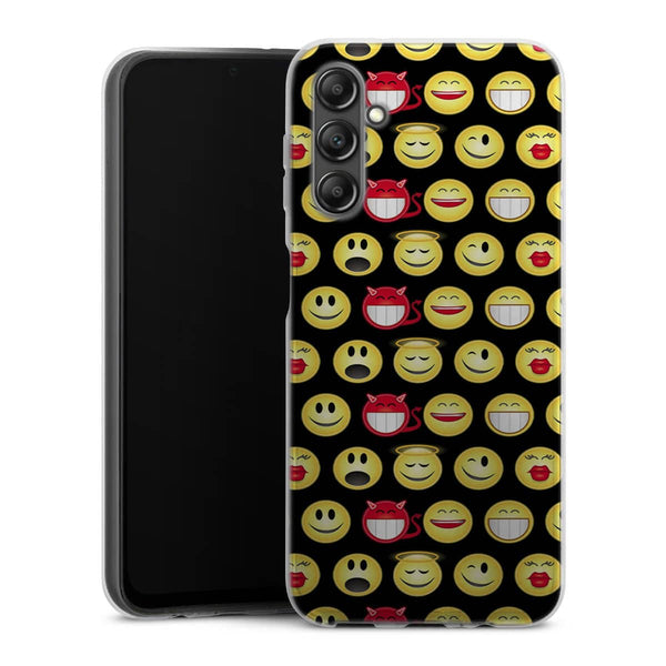 Coque pour Samsung A14 5G Funny smileys