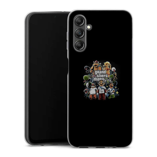 Coque Telephone Samsung Galaxy A14 5G Grand Theft Mario