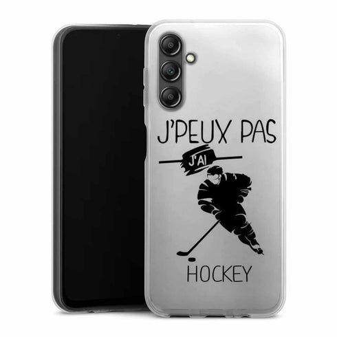 Coque Samsung Galaxy A14 5G Je peux pas j'ai Hockey Sur Glace