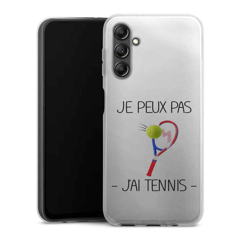 Coque Samsung Galaxy A14 5G Je peux pas j'ai Tennis