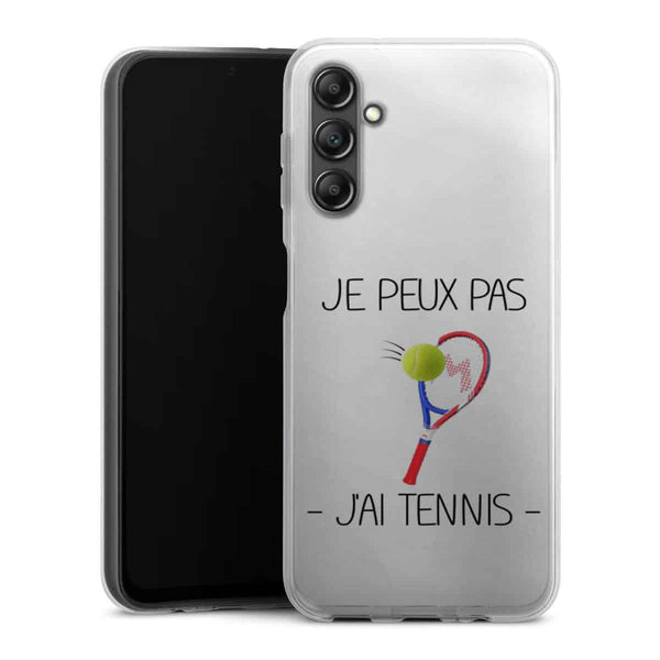 Coque Samsung Galaxy A14 5G Je peux pas j'ai Tennis