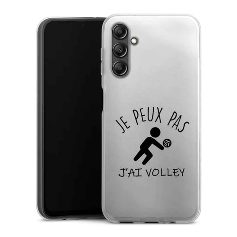 Coque Samsung Galaxy A14 5G Je Peux pas j'ai Volleyball