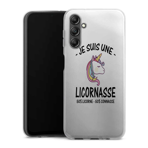 Coque Samsung A14 5G Je suis une Licornasse