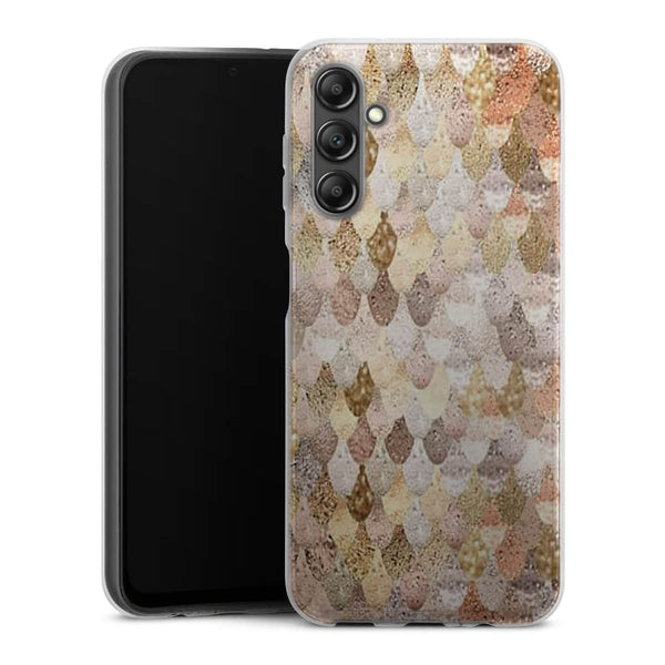 Coque Samsung Galaxy A14 5G Mermaid Gold