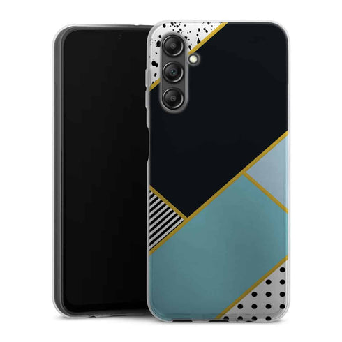 Coque pour Samsung A14 5G Minimal Blue Style