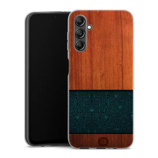 Coque Samsung Galaxy A14 5G Natural Wooden Wood Bamboo