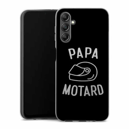 Coque Samsung Galaxy A14 5G Papa Motard Passion