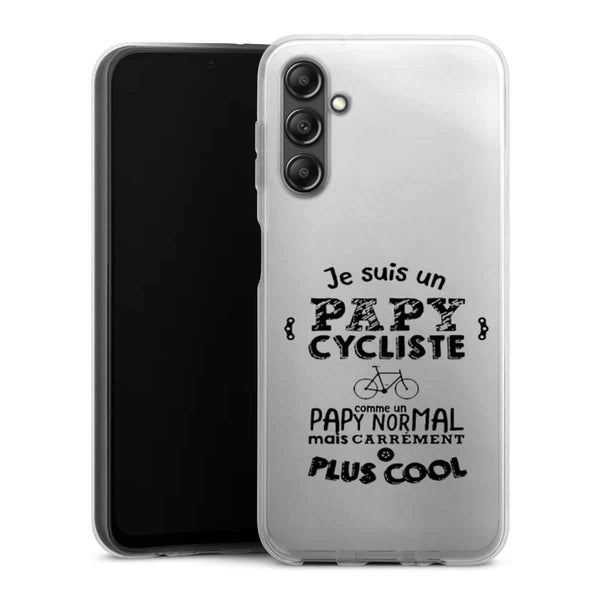 Coque Samsung Galaxy A14 5G Papy Cycliste
