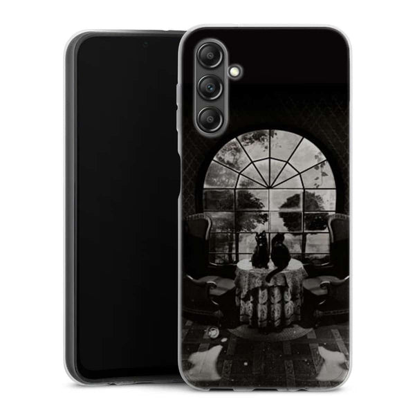 Coque télephone Samsung A14 5G Room Skull