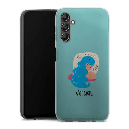 Coque de telephone Samsung A14 5G Zodiac Verseau
