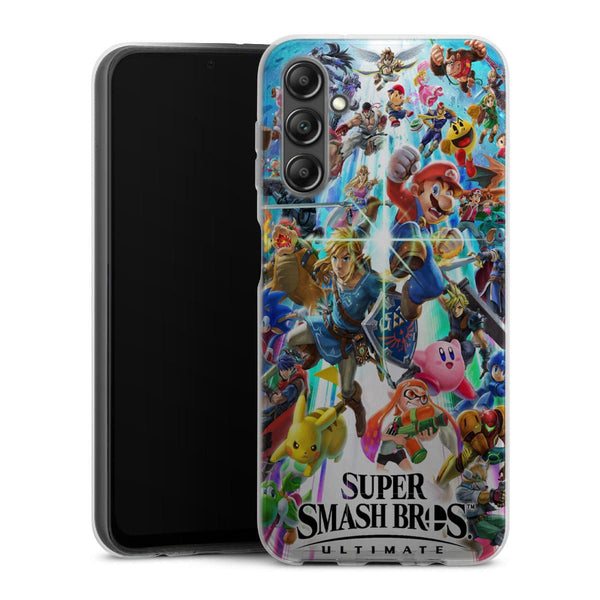 Coque pour Samsung Galaxy A14 5G Super Mario Smash Bross