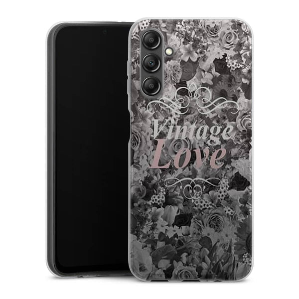 Coque Samsung Galaxy A14 5G Vintage love in black and white