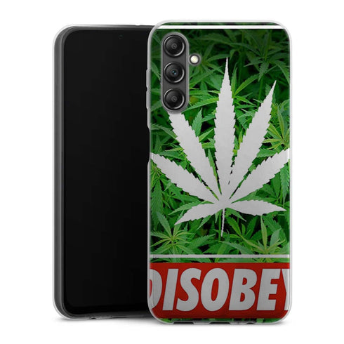 Coque Samsung Galaxy A14 5G Weed Cannabis Disobey