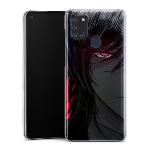 coque samsung A21S Death Note Yagami Light devient Kira
