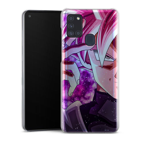 coque samsung A21S Dragon Ball Super Black SS Rose