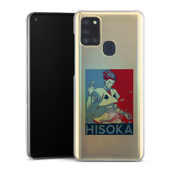 coque samsung A21S Hxh Hisoka Affiche