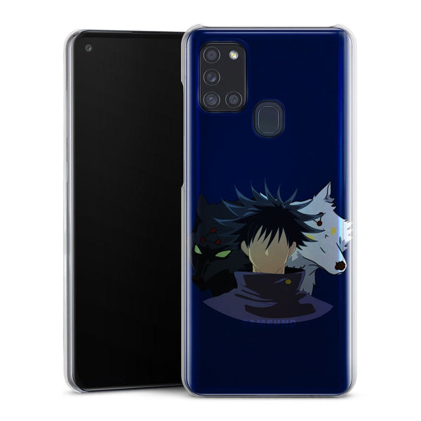 coque samsung A21S Jujutsu Kaisen Megumi Fushiguro Divine Dogs minimalist
