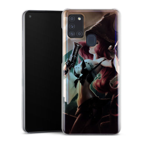 coque samsung A21S Manga Girl Pirate