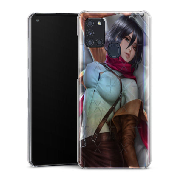 coque samsung A21S Mikasa Attack on Titan filles sexy beau cul