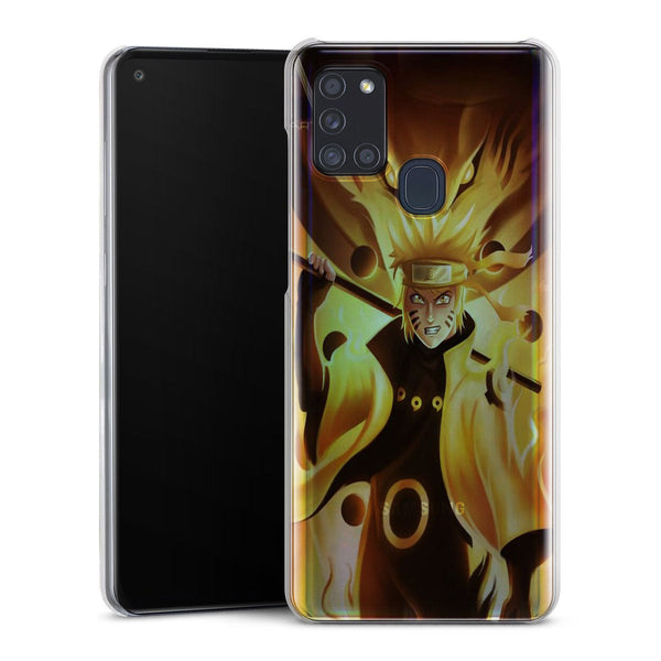 coque samsung A21S Naruto Chakra Kyubi