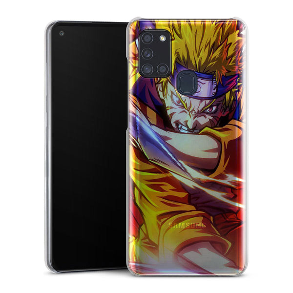 coque samsung A21S Naruto Influence de Kyubi