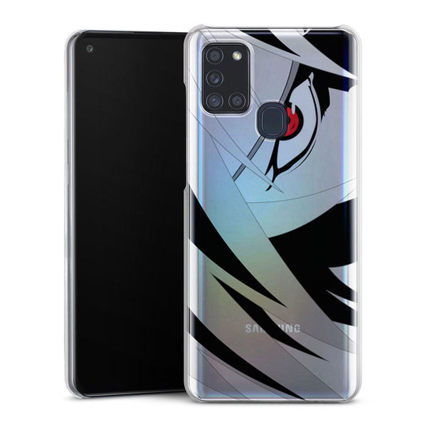 coque samsung A21S Naruto Kakashi Oeil Sharingan